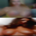 Girls grab squeeze balls men